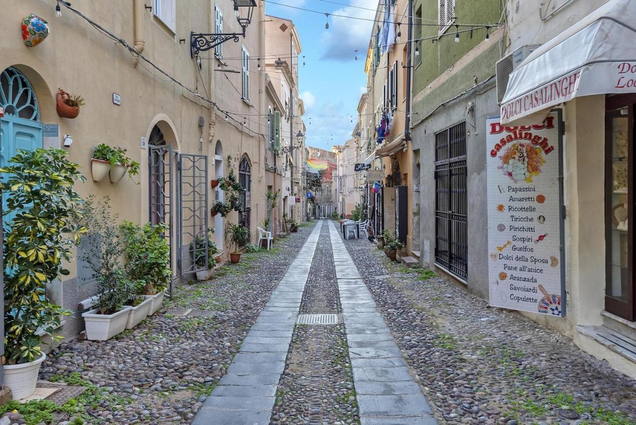 Alghero Old Town Apartment Steps To Sea And Scenic Ramparts Exterior foto